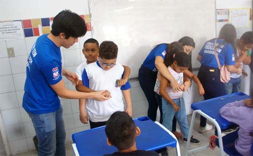 Projeto Samu nas Escolas é retomado e contempla escola municipal em Maceió