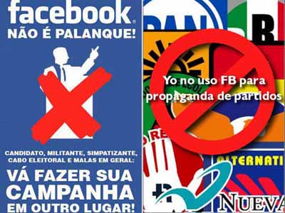 Usuários se revoltam contra 'invasão' eleitoral nas redes sociais