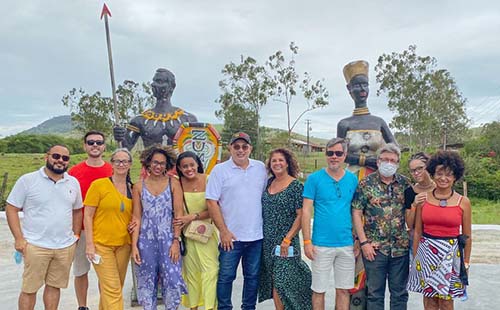 PROS sobe a Serra da Barriga e homenageia a luta de Zumbi dos Palmares