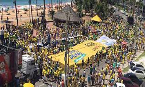 Fortaleza e Maceió realizam maiores protestos do Nordeste