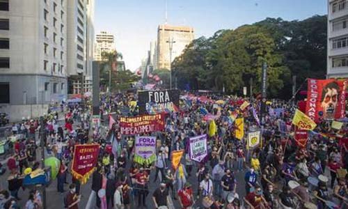Organizadores avaliam que atos contra governo Bolsonaro perderam tração