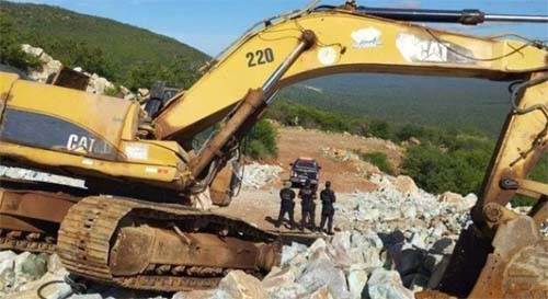 PF descobre rota de envio de minério quartzo verde do Brasil para a China em contêineres