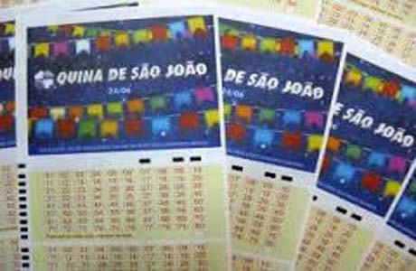 Sete apostadores dividem prêmio de R$ 104,6 milhões da Quina de São João