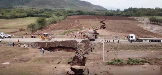 Rachadura gigante no Quênia mostra que África se dividirá em duas