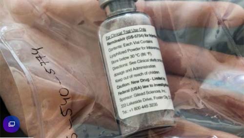 Autoridades americanas comemoram 'efeito certeiro' de remédio contra coronavírus