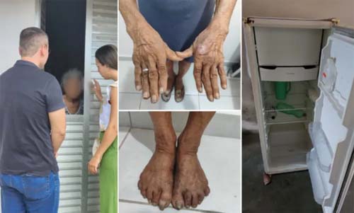 Defensoria realiza resgate de idosa de 93 anos abandonada em Branquinha