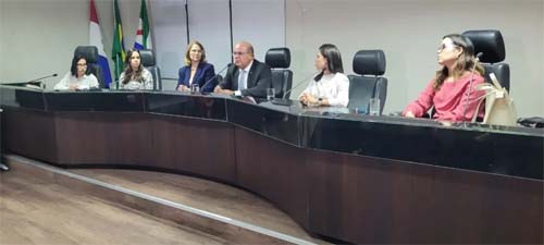 TJ, TRE e shoppings de Alagoas se unem contra a violência à mulher em reunião histórica de conscientização e prevenção