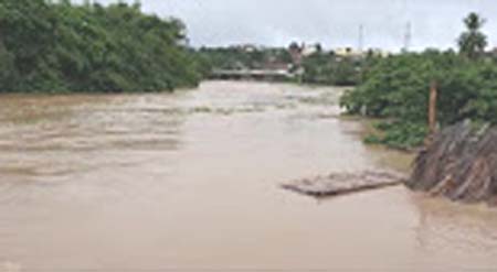 Nível do Rio Mundaú sobe e União dos Palmares tem alto risco de enchente