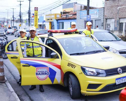 Ronda do Bairro intensifica presença na orla maritima de Maceió