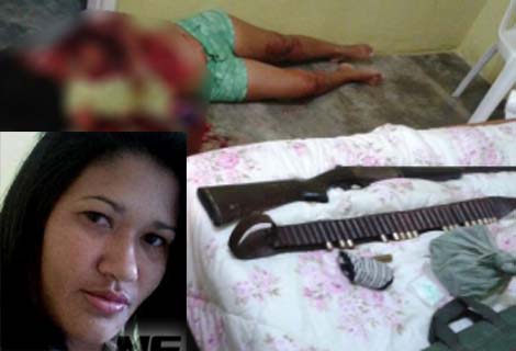 Mulher é morta a tiros e o marido é acusado do crime em Olho D’água do Casado