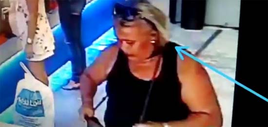 Mulher denuncia furto em van e divulga imagens da suspeita sacando dinheiro