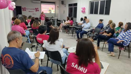 Campanha de Conscientização: Samu 192 Promove Encontro Sobre a Detecção Precoce do Câncer de Mama