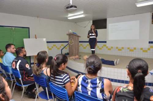 Samu nas Escolas promove ação em municípios de AL