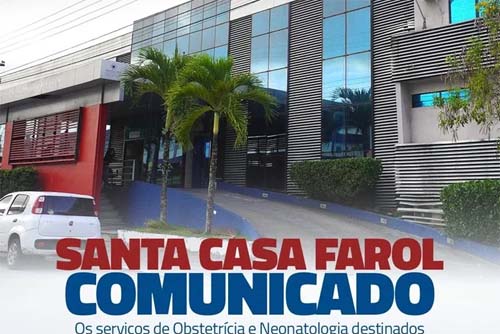 Unimed anuncia o fim dos serviços de Obstetrícia e Neonatologia na Santa Casa de Maceió