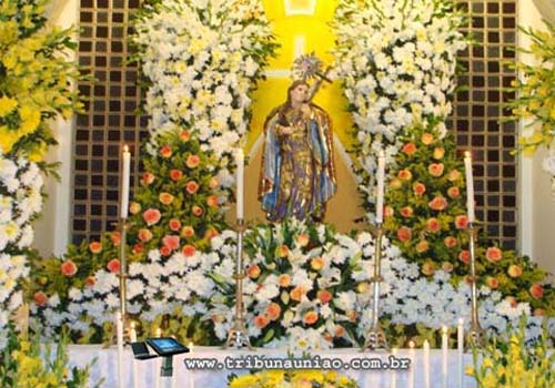 Palmarinos comemoram 180 anos de Devoção a Santa Maria Madalena padroeira do município nesta segunda feira dia 02