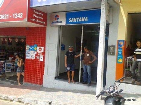 Assaltantes armados levam cerca 40 mil da Casa Lotérica de Santana do Ipanema 