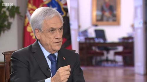 Protestos no Chile: presidente Sebastian Piñera diz à BBC que não renuncia, mas admite mudar Constituição da ditadura