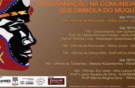 Comunidade Quilombola do Muquém terá programação especial