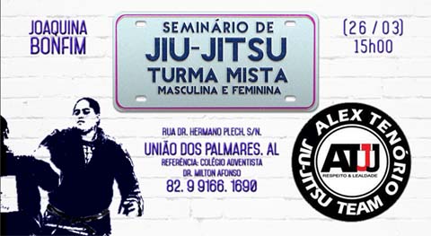 Adeptos de Jiu-jitsu e comunidade de União dos Palmares recebem Seminário de Joaquina Bonfim. 