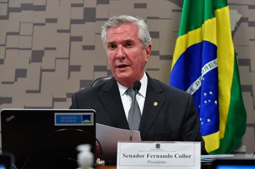 Collor vai comandar Comissão de Turismo no Senado e terá Flávio Bolsonaro como vice