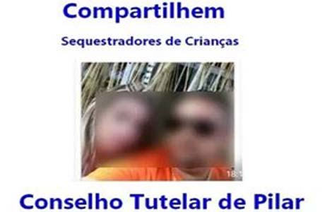 Boatos sobre sequestro de crianças no Pilar são falsos, afirma delegado