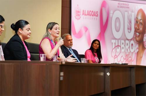 Campanha de Conscientização do Outubro Rosa Destaca a Importância do Diagnóstico Precoce do Câncer de Mama no Estado de Alagoas