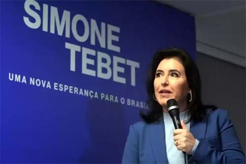 Simone Tebet enfrenta entraves à aliança com o PSDB