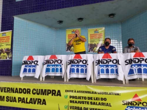 Policiais civis decidem paralizar atividades até sexta feira