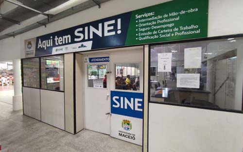 Mais de 60 vagas de trabalho são ofertadas pelo Sine Maceió nesta segunda-feira (7)