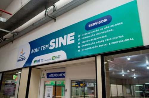 Saiba quais serviços podem ser acessados no Sine Maceió