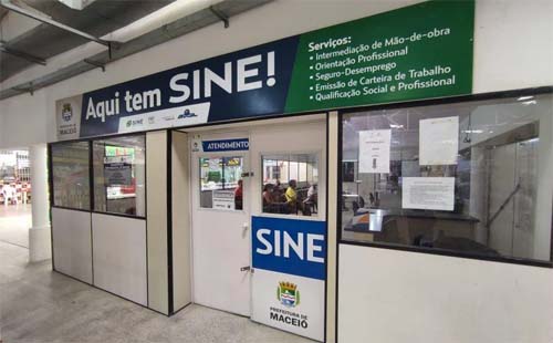 Mais de 130 vagas de emprego estão disponíveis no Sine Maceió; confira os cargos