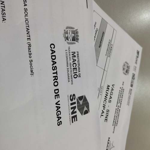 Sine Maceió abre inscrições para empresas participarem do 1º Feirão do Emprego