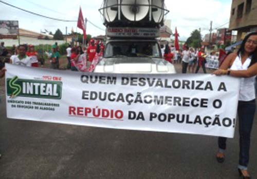 Educação de Alagoas participa de greve nacional a partir desta segunda-feira 