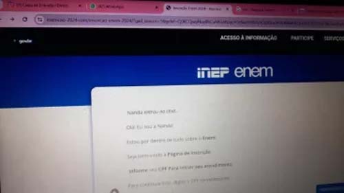 Golpe: site falso imita “página do participante” do Enem