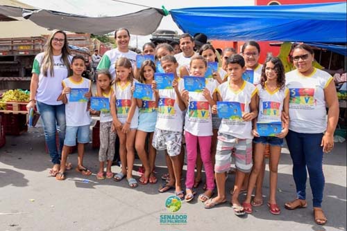SMAS de Senador Rui Palmeira realiza ação em combate ao trabalho infantil