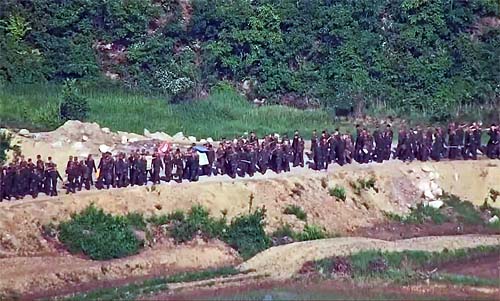 Soldados da Coreia do Norte atravessam fronteira da Coreia do Sul pela 3ª vez em duas semanas