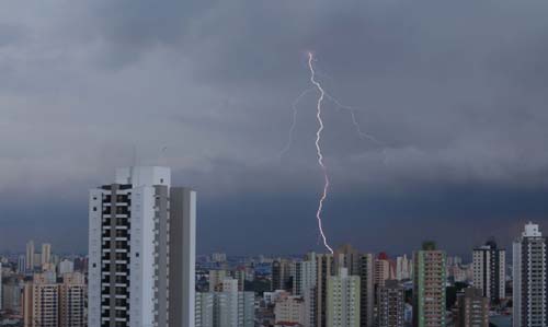 Chuva deve atingir várias regiões do país no fim de semana prolongado