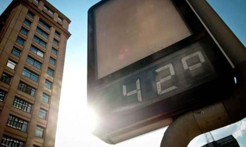 Calorão: termômetros podem bater 45º C nos próximos dias