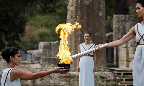 Tocha olímpica será acesa na Grécia sem presença de público