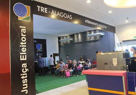 Descentralização: TRE/AL inaugura posto de atendimento no Parque Shopping Maceió
