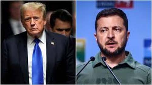 Trump diz que se reunirá com Zelensky nesta sexta (27)