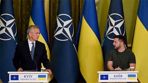 Ucrânia “está mais perto da NATO do que nunca”