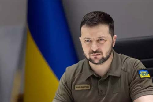 No 100º dia de guerra, Zelensky promete vitória contra Rússia
