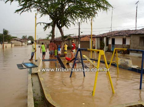 União dos Palmares e mais 23 municipios de Alagoas estão em área de risco de enchentes