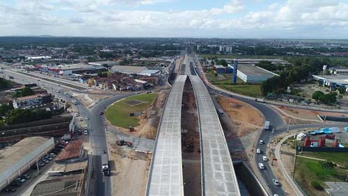 Tráfego de veículos no Viaduto da PRF será liberado até o Natal