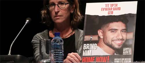 Hamas divulga vídeo de refém israelense e pressiona por cessar-fogo