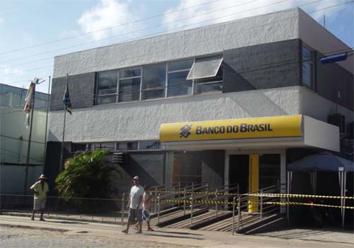 Princípio de incêndio na agência do Banco do Brasil de Viçosa