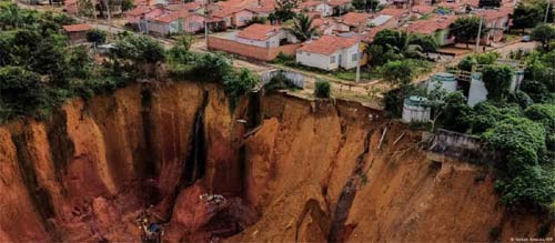 Mudança climática favorece o surgimento de megacrateras, alertam especialistas