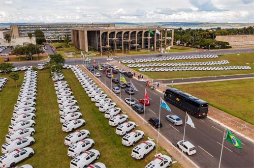 Governo Federal entrega 700 viaturas e repassa R$ 78 milhões aos estados para investimentos na segurança pública