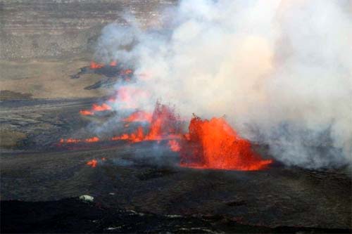 Vulcão Kilauea entra em erupção no Havaí pela terceira vez em 2023